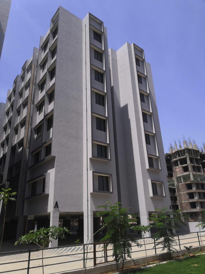 168458_const of real estate project Vraj Galaxy Appartment located at Muthia, Ahmedabad, Gujarat