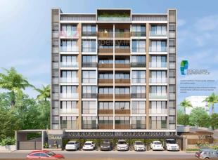 Elevation of real estate project Vraj Oriana located at Vejalpur, Ahmedabad, Gujarat