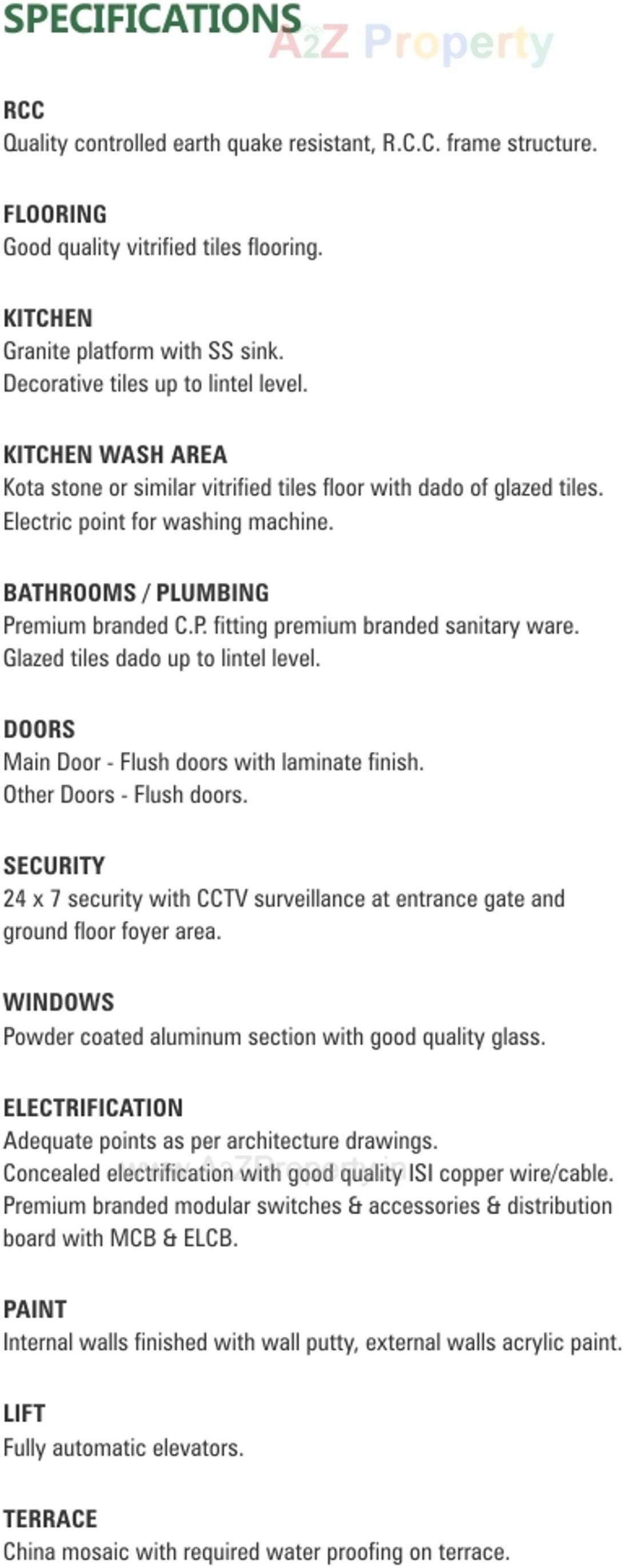 Project Specifications