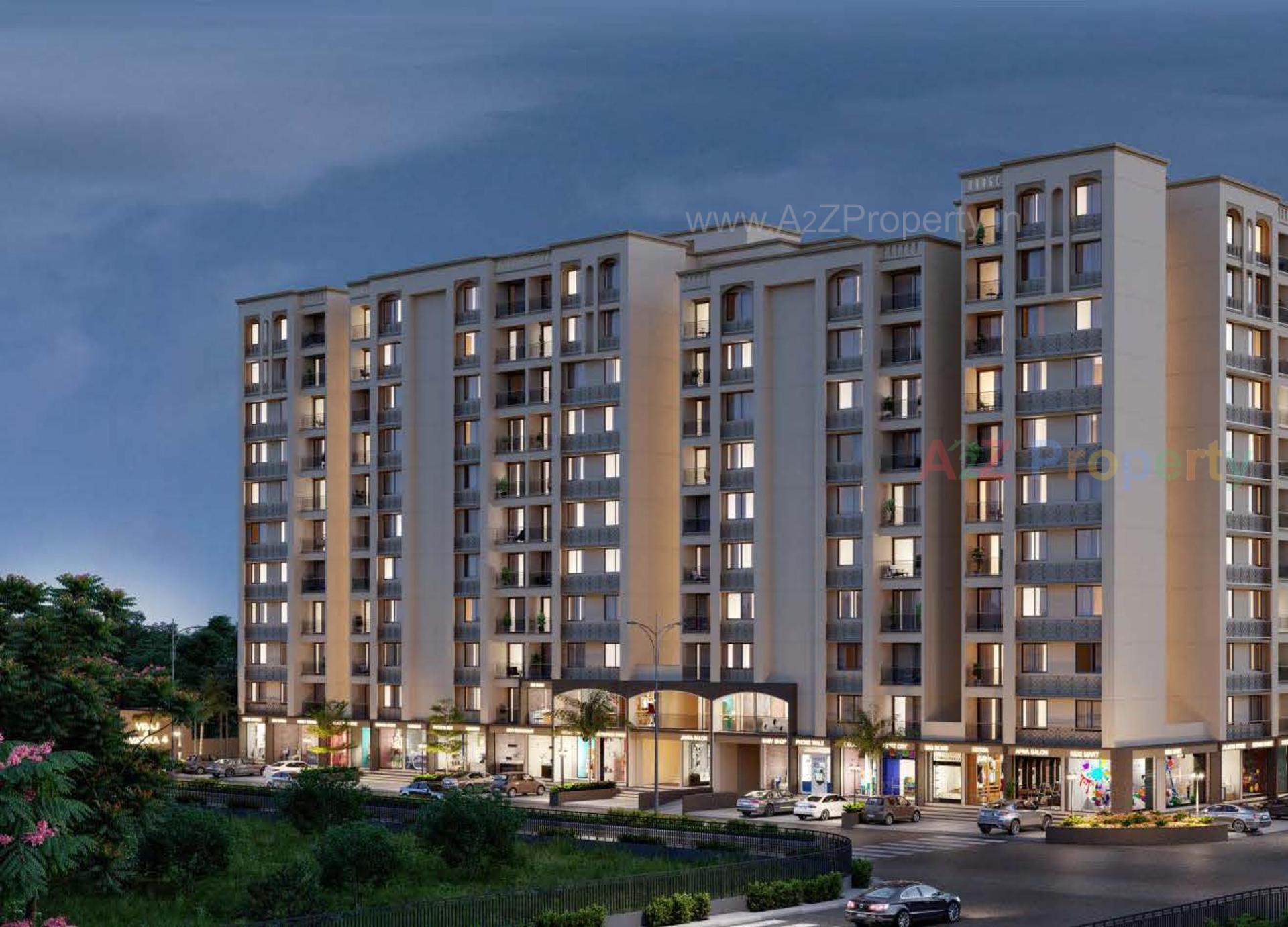 3D Elevation of real estate project Vraj Vatika located at Vastral, Ahmedabad, Gujarat