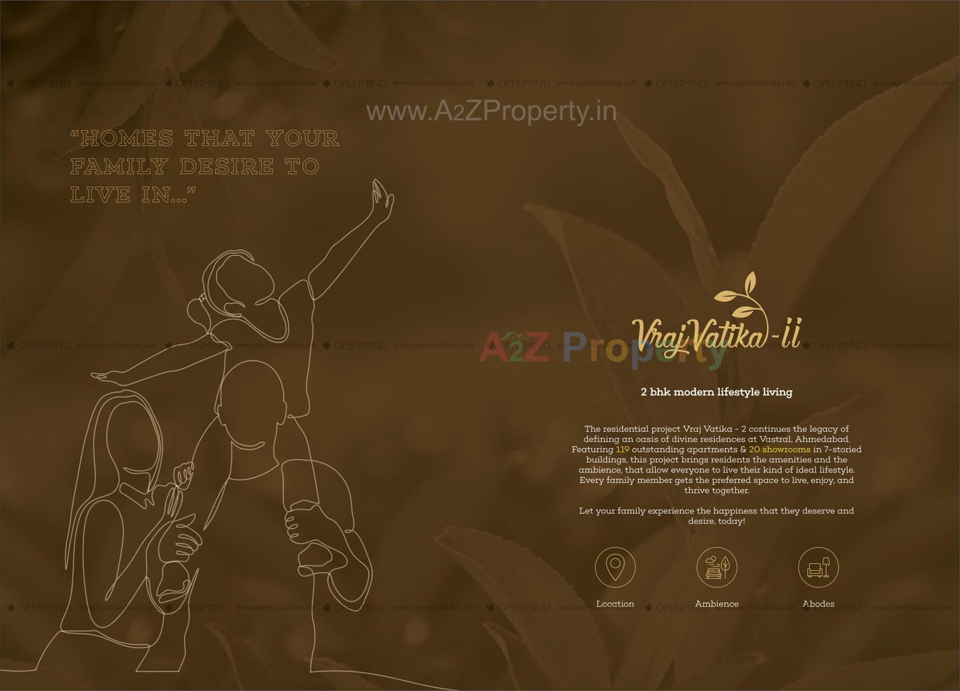  of real estate project Vraj Vatika Ii located at Vastral, Ahmedabad, Gujarat