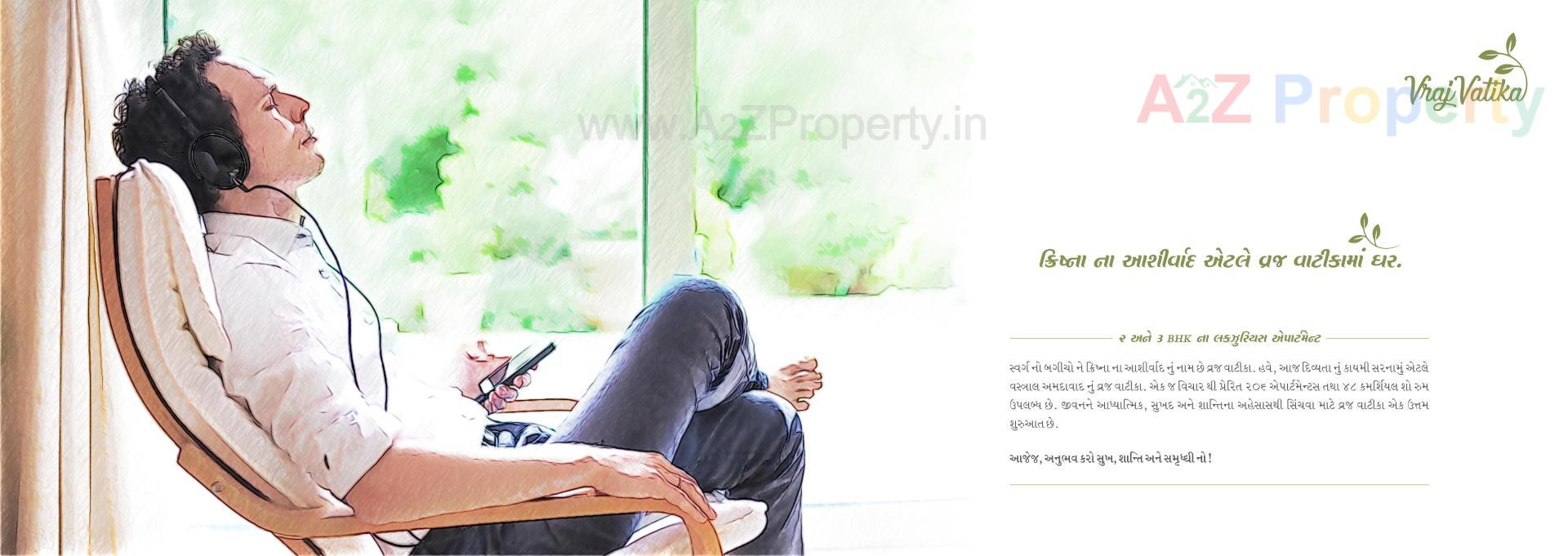  of real estate project Vraj Vatika located at Vastral, Ahmedabad, Gujarat