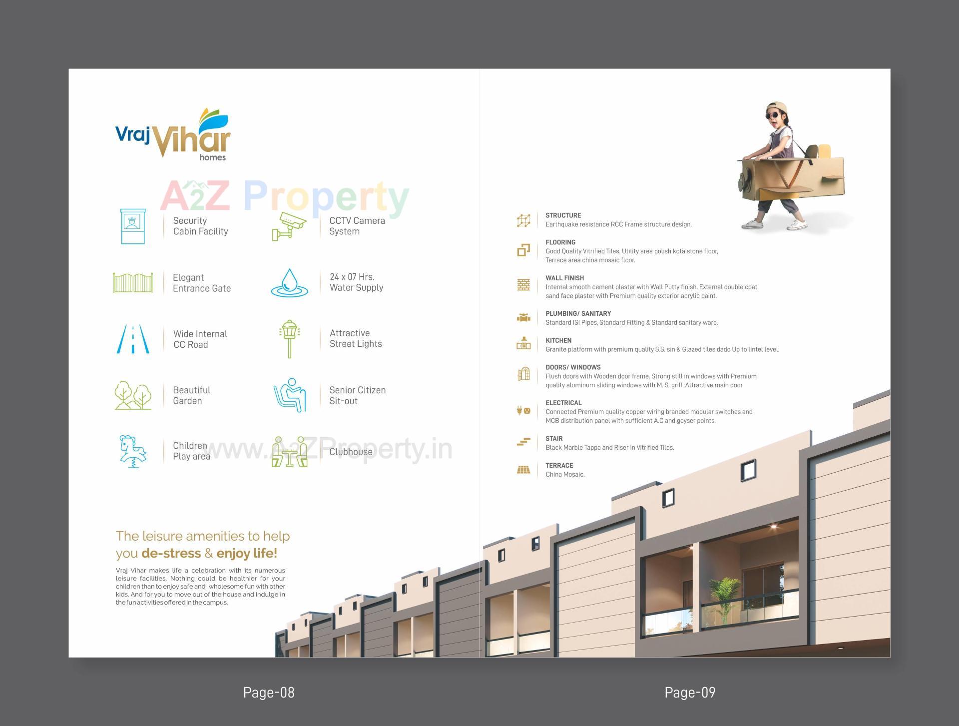  of real estate project Vraj Vihar Homes located at Viramgam, Ahmedabad, Gujarat