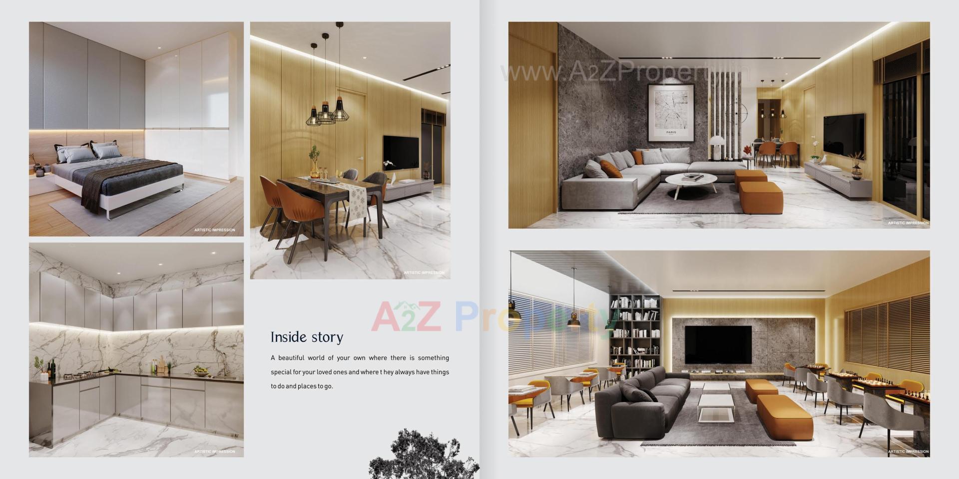 3D Elevation of real estate project Vrajansh Infinity located at Dariapur-kazipur, Ahmedabad, Gujarat