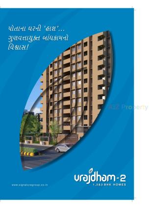 Elevation of real estate project Vrajdham located at Fatehwadi, Ahmedabad, Gujarat