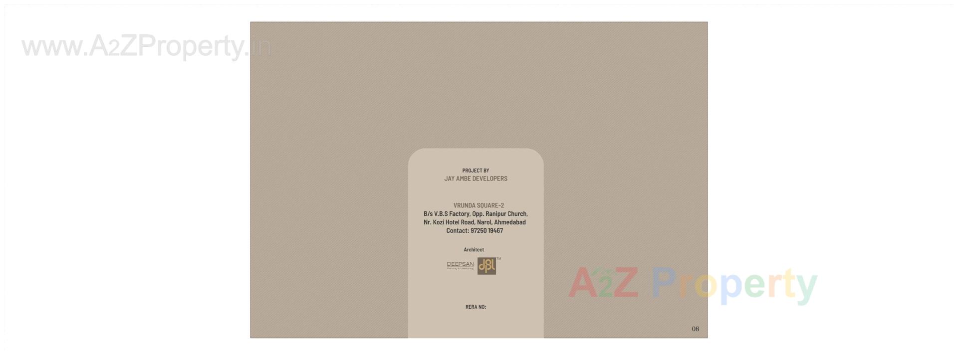  of real estate project Vrunda Square located at Narol, Ahmedabad, Gujarat