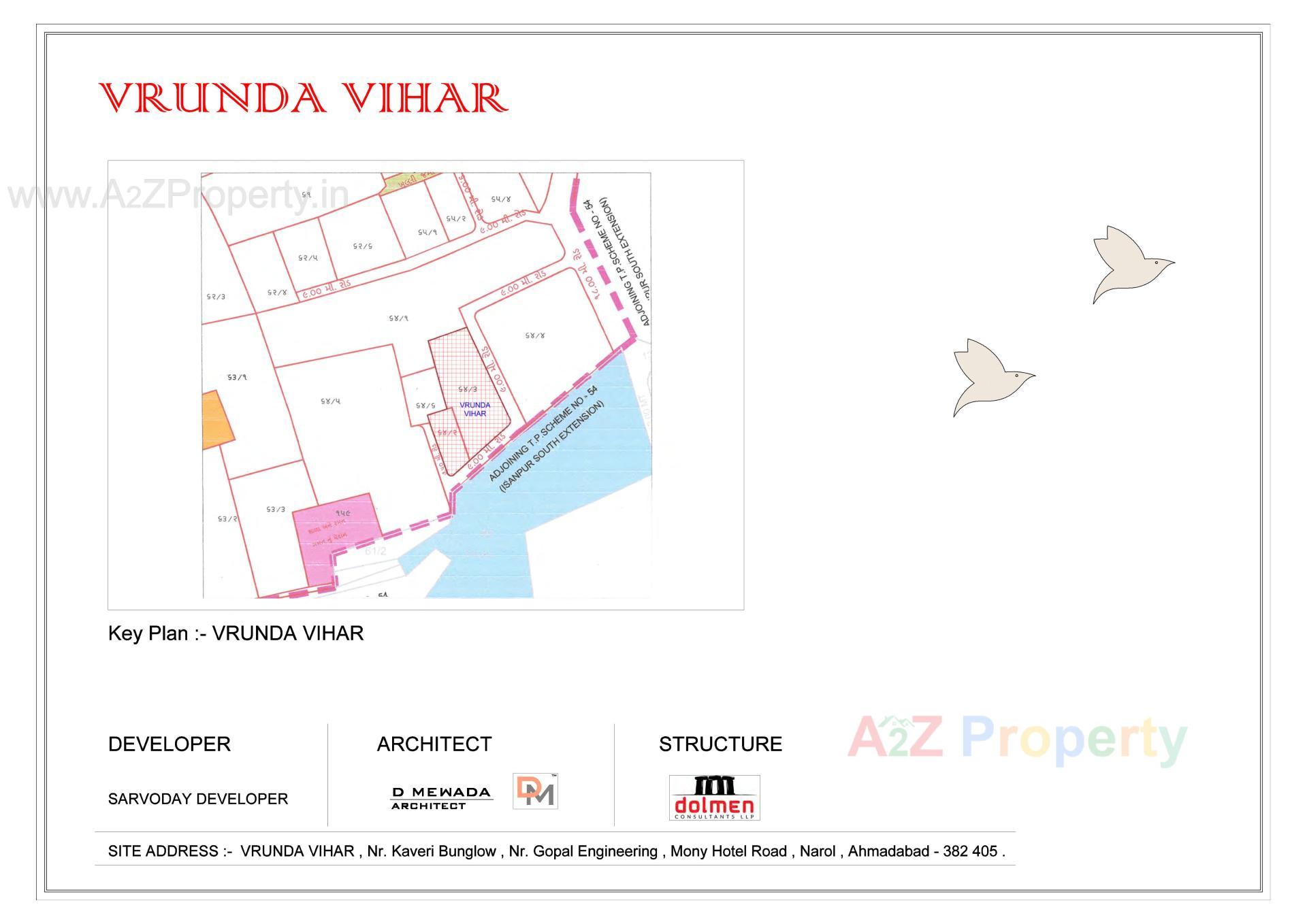  of real estate project Vrunda Vihar located at Narol, Ahmedabad, Gujarat