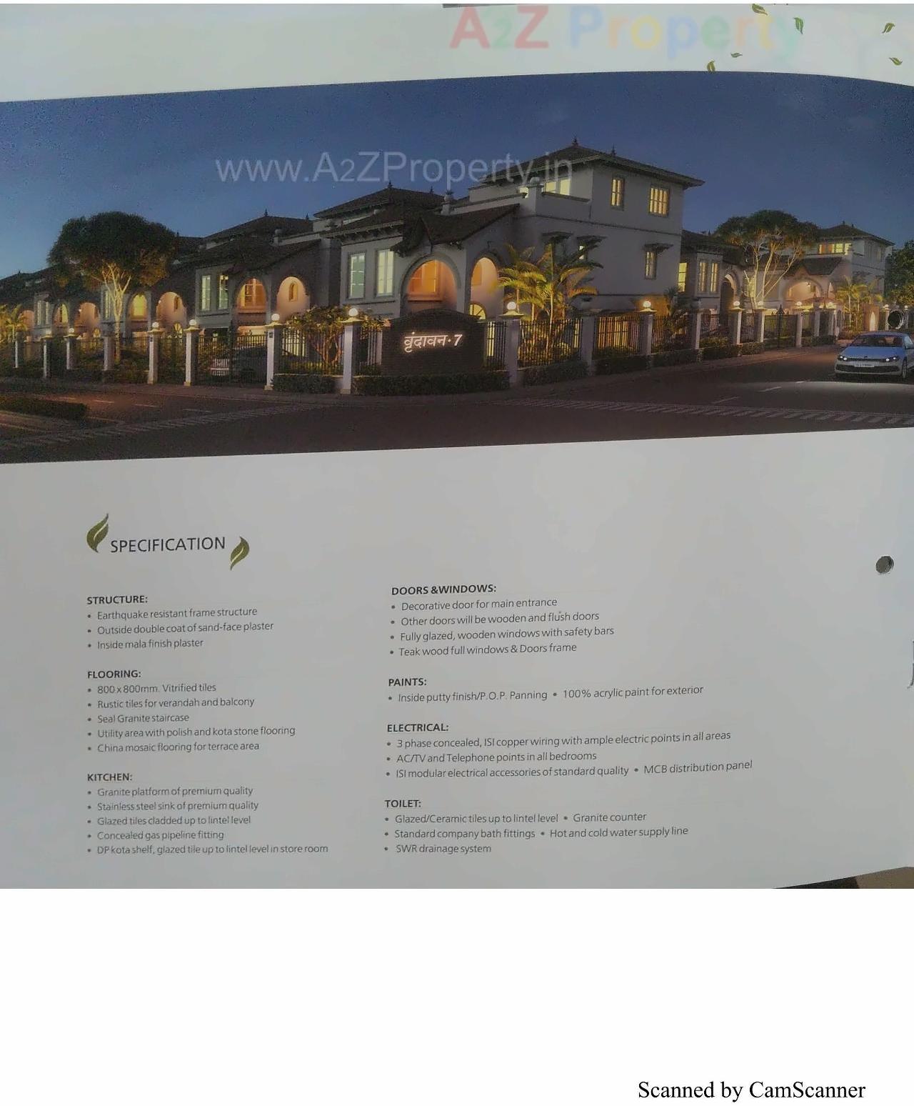  of real estate project Vrundavan Bunglows located at Thaltej, Ahmedabad, Gujarat