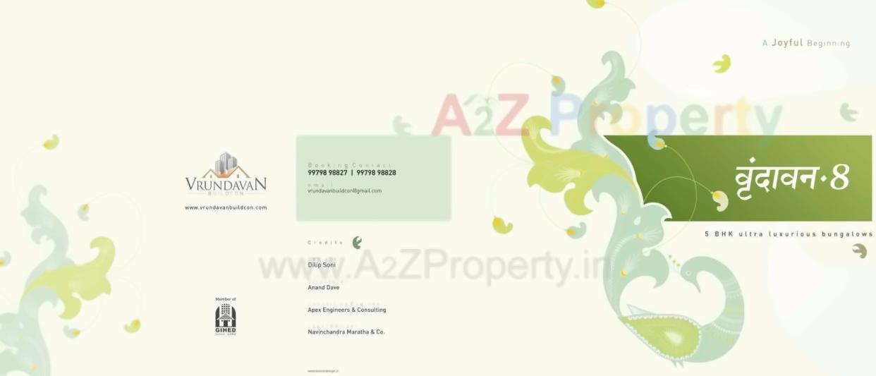  of real estate project Vrundavan Bunglows located at Thaltej, Ahmedabad, Gujarat