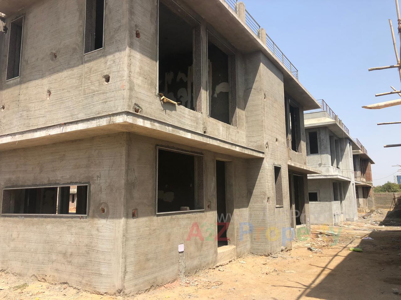 129809_const of real estate project Vrundavan Bunglows located at Sola, Ahmedabad, Gujarat