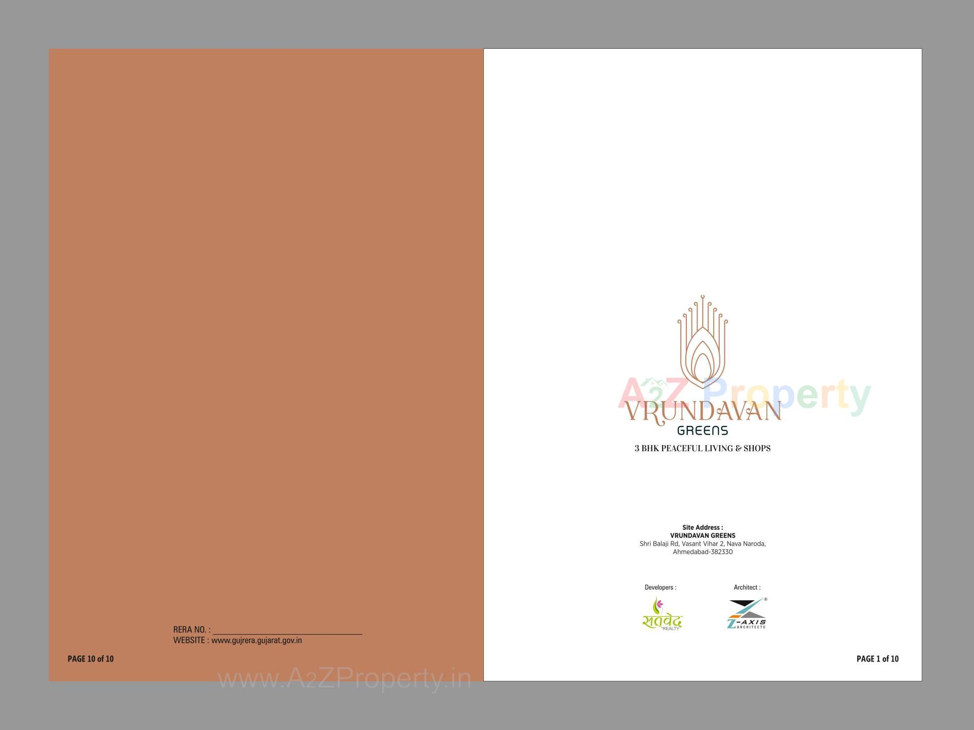  of real estate project Vrundavan Greens located at Naroda, Ahmedabad, Gujarat