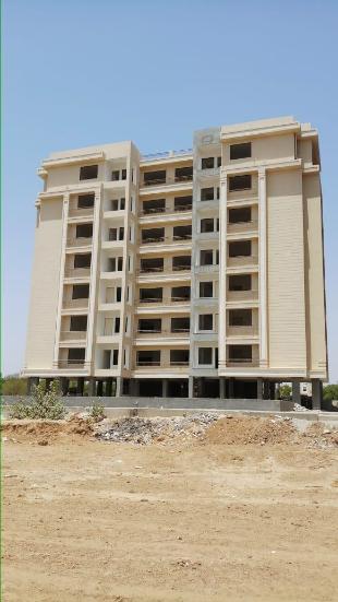 Elevation of real estate project Vrundavan Pearl located at Chandkheda, Ahmedabad, Gujarat