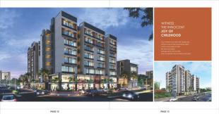 Elevation of real estate project Vrundavan Residency located at Nikol, Ahmedabad, Gujarat