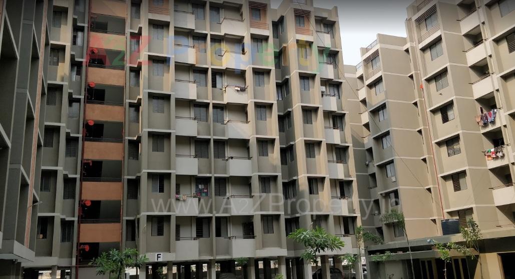 3D Elevation of real estate project Vrundavan Skyline located at Vastral, Ahmedabad, Gujarat