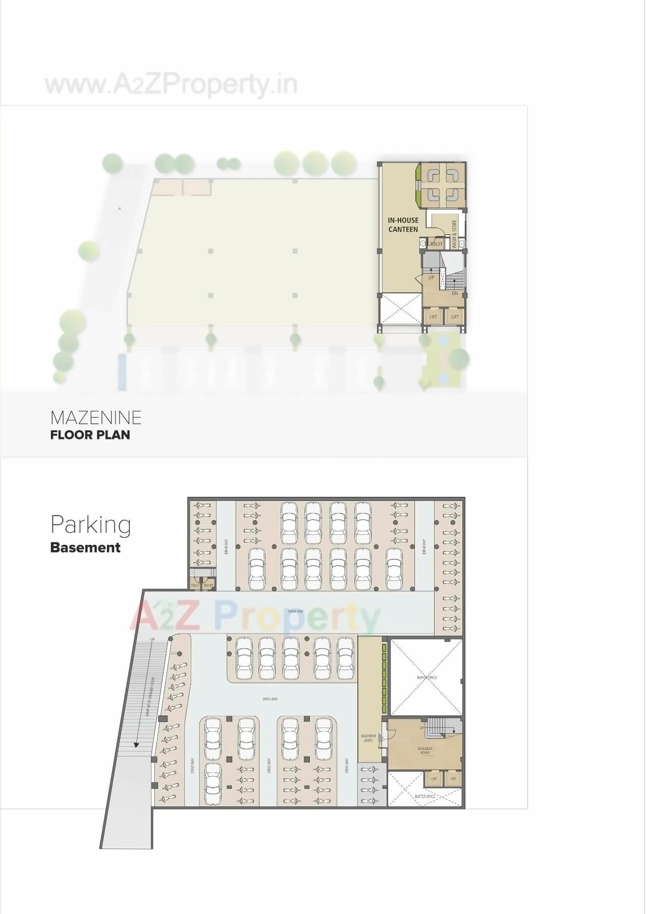Layout of real estate project Vrushakruti Corpspace located at Vejalpur, Ahmedabad, Gujarat