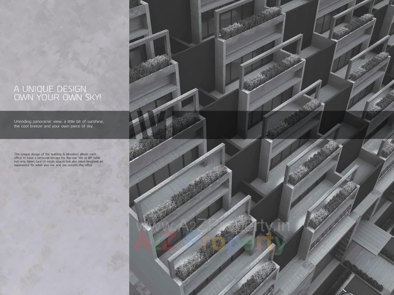  of real estate project W located at Makarba, Ahmedabad, Gujarat