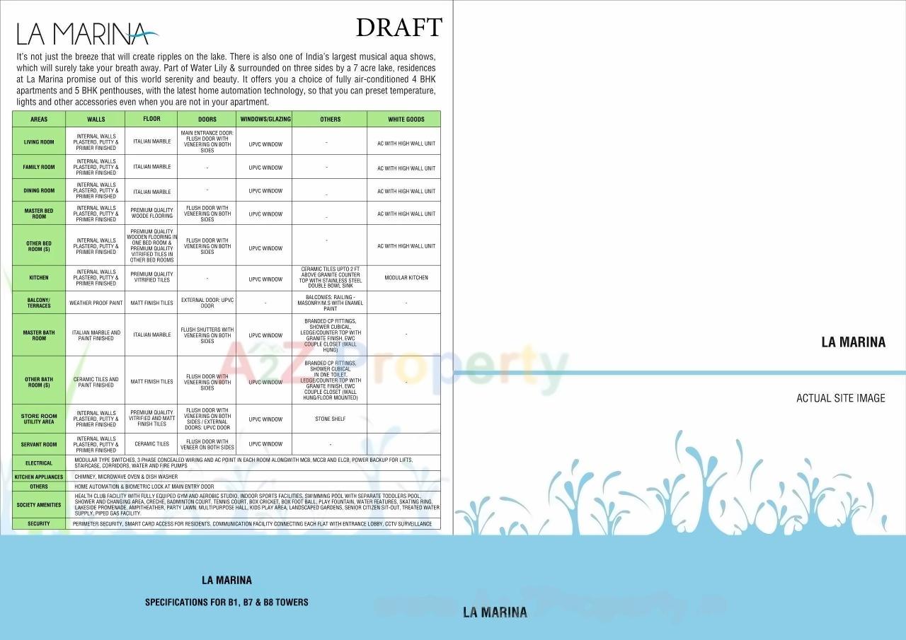  of real estate project Waterlily located at Jaspur, Ahmedabad, Gujarat