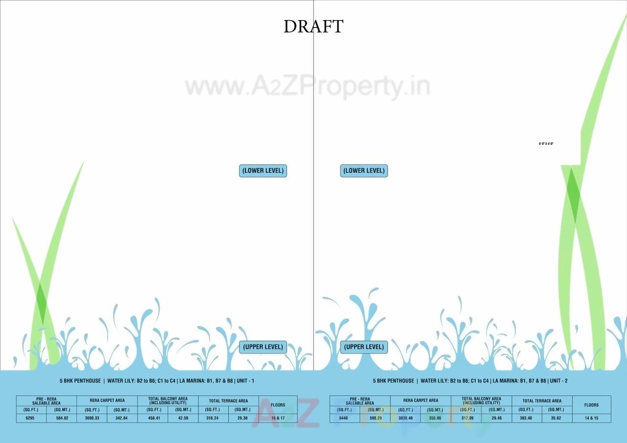  of real estate project Waterlily located at Jaspur, Ahmedabad, Gujarat