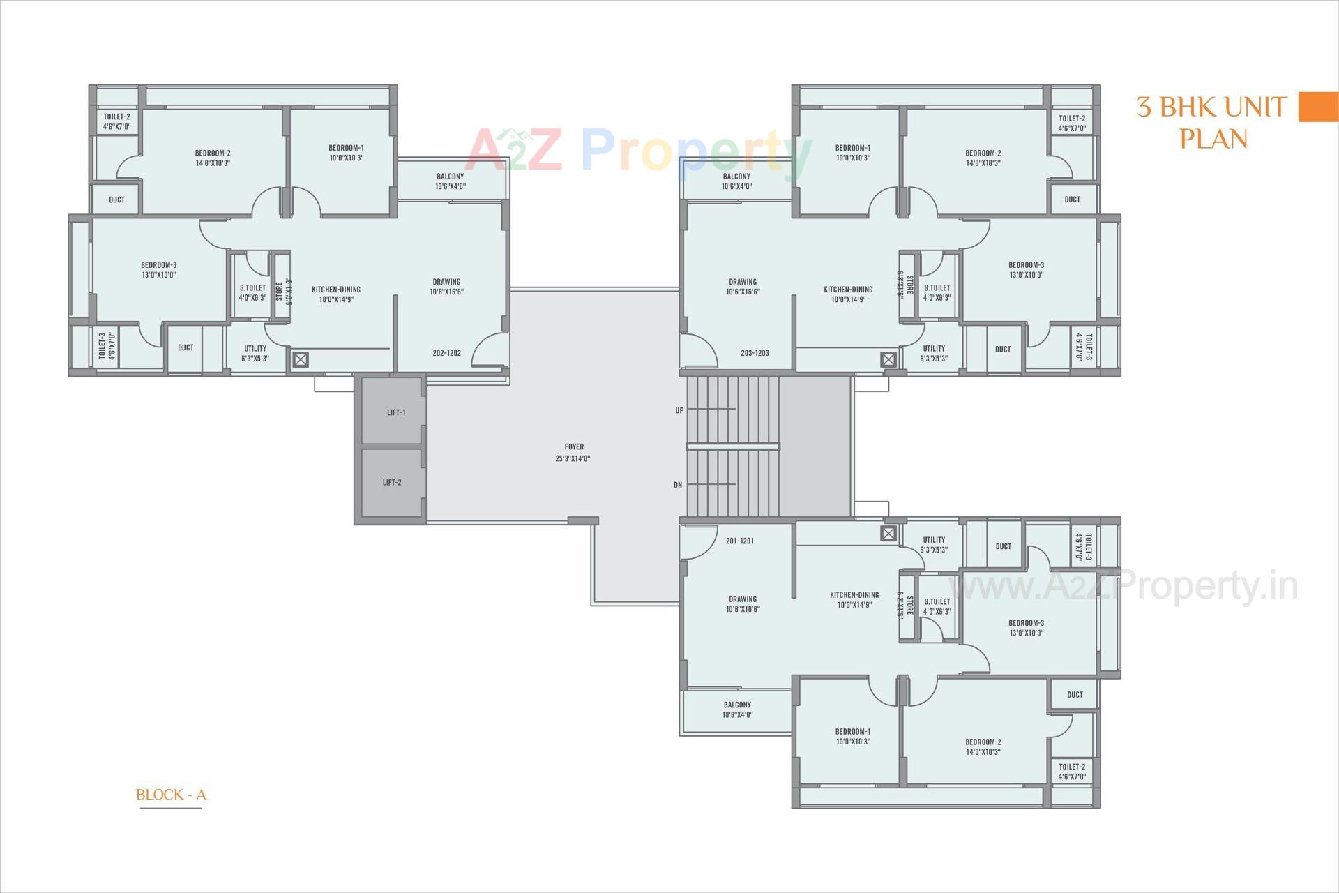 Layout of real estate project Wertical Space located at Chharodi, Ahmedabad, Gujarat