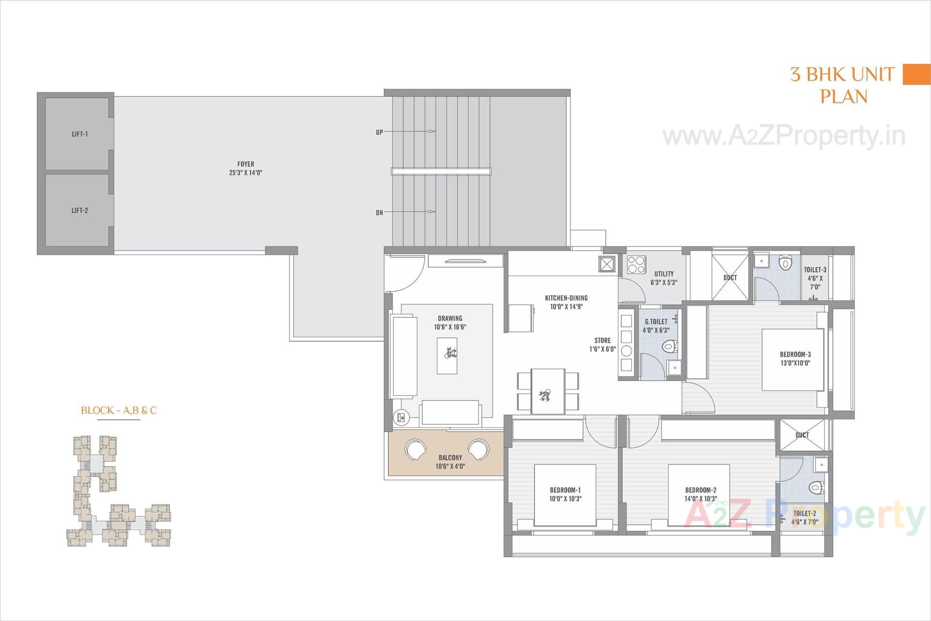 Layout of real estate project Wertical Space located at Chharodi, Ahmedabad, Gujarat