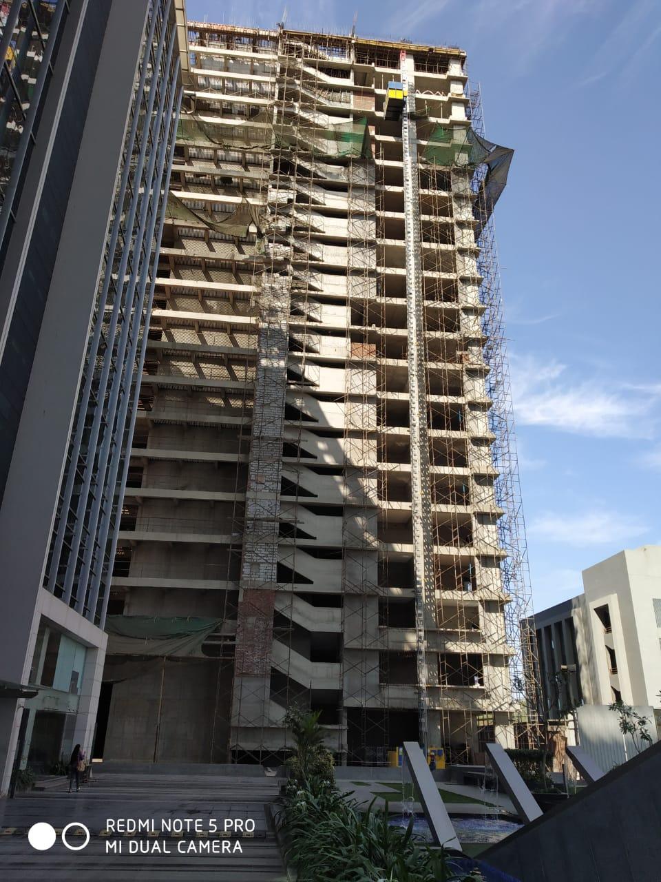 128769_const of real estate project West Gate (d Block) located at Makarba, Ahmedabad, Gujarat