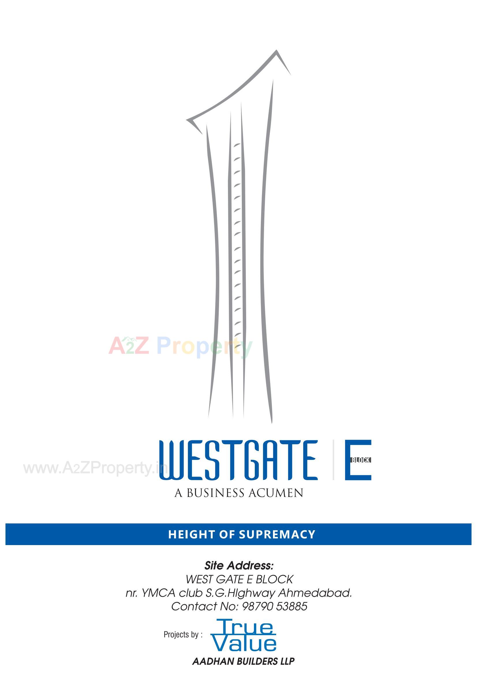  of real estate project West Gate E Block located at Ahmedabad, Ahmedabad, Gujarat