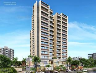 Elevation of real estate project Western Height located at Jagatpur, Ahmedabad, Gujarat