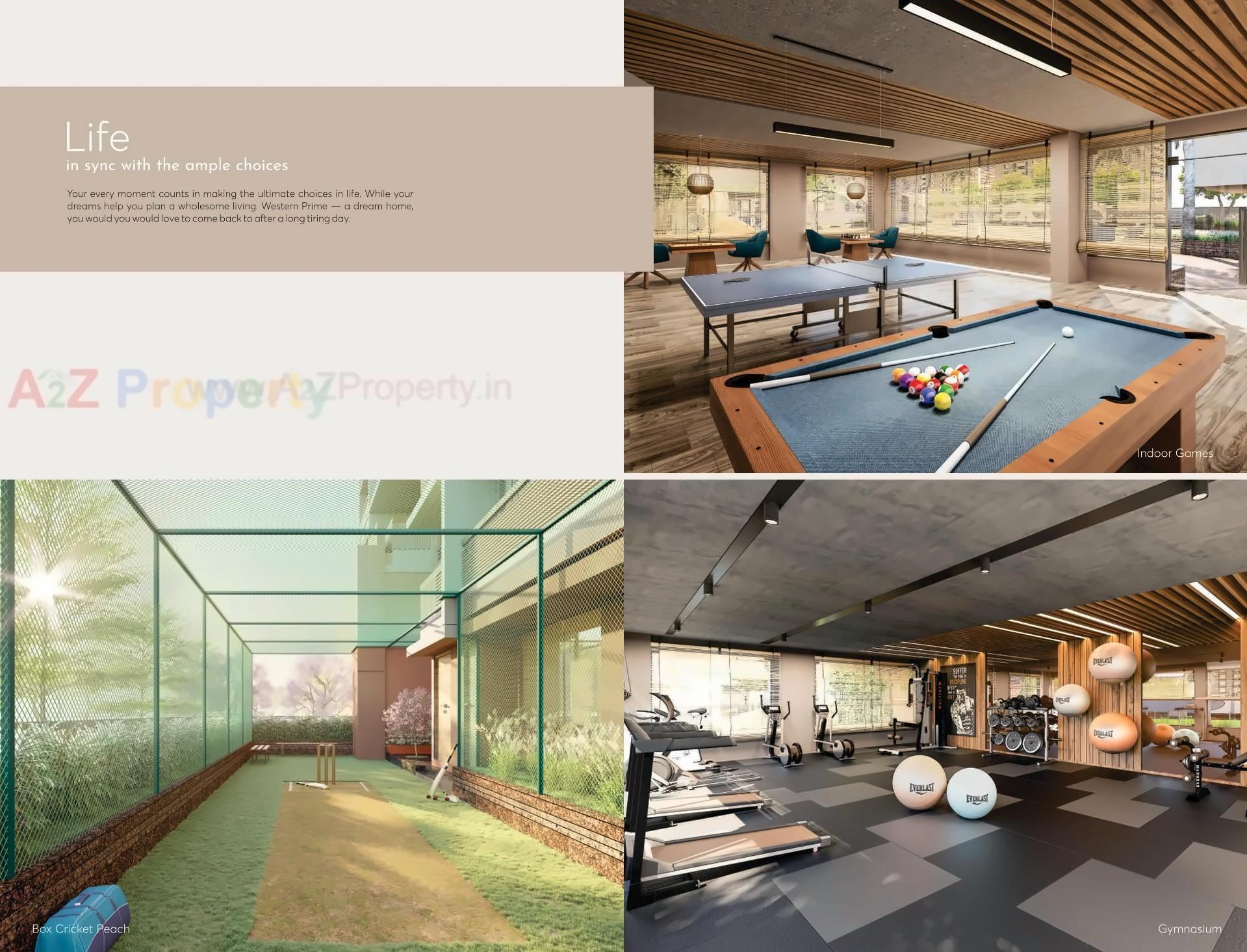 3D Elevation of real estate project Western Prime located at Ahmedabad, Ahmedabad, Gujarat