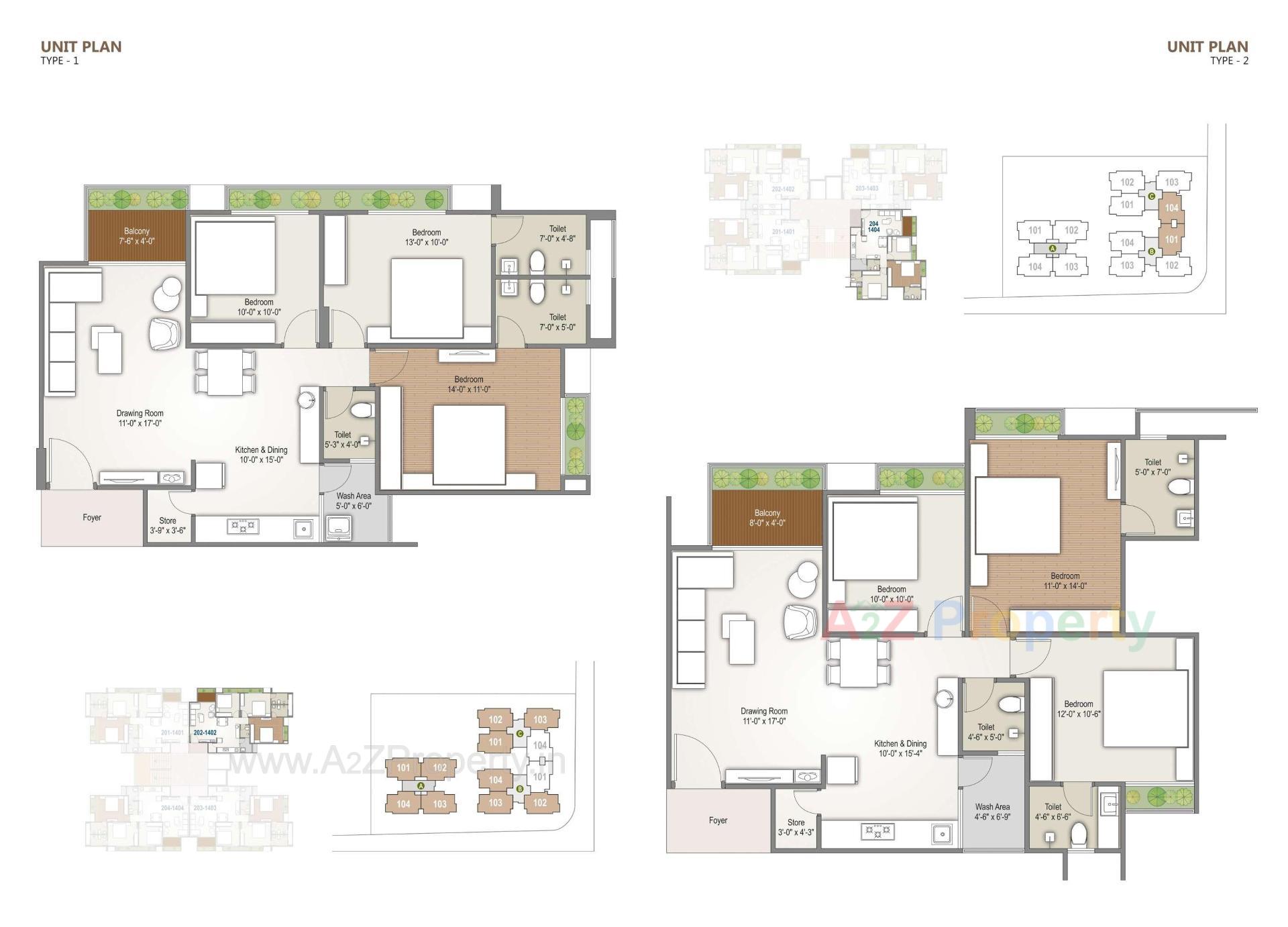Layout of real estate project Western Sparsh located at Ahmedabad, Ahmedabad, Gujarat