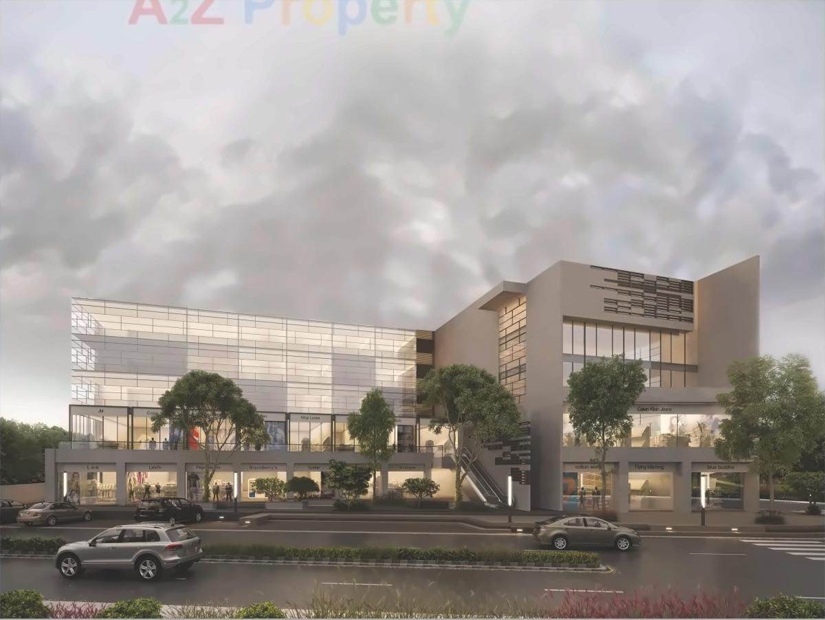 3D Elevation of real estate project Westface located at Thaltej, Ahmedabad, Gujarat