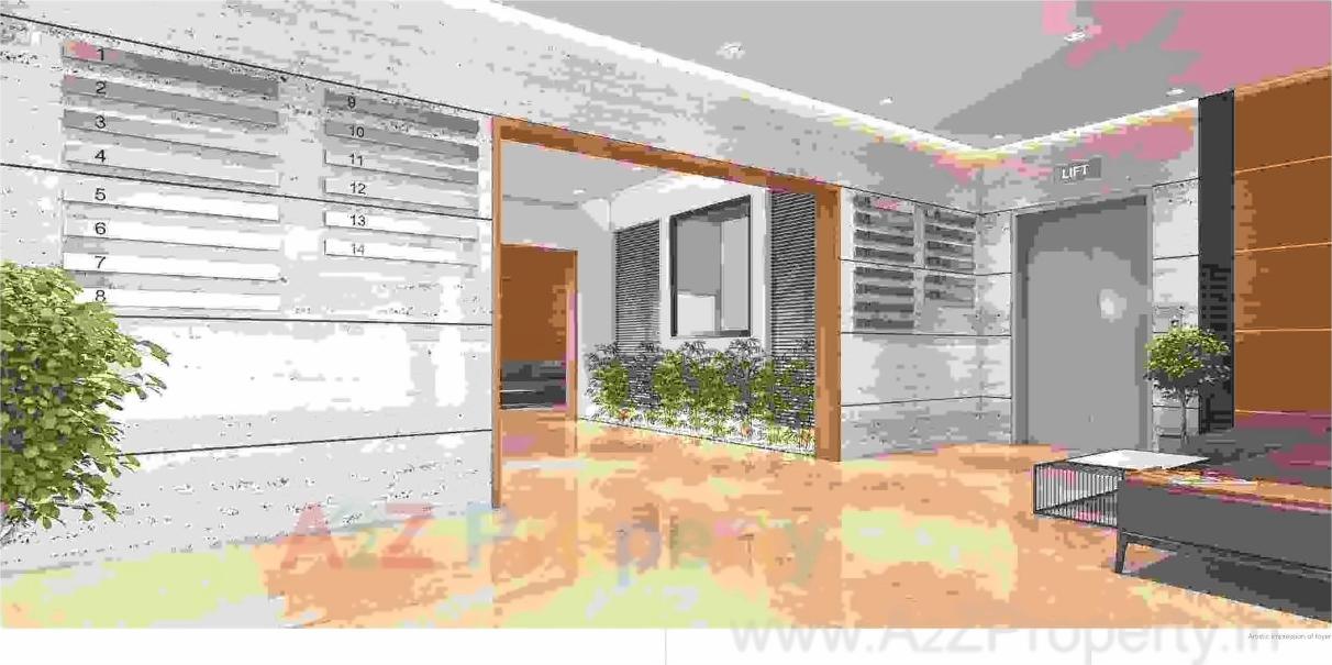 3D Elevation of real estate project Westpark located at City, Ahmedabad, Gujarat