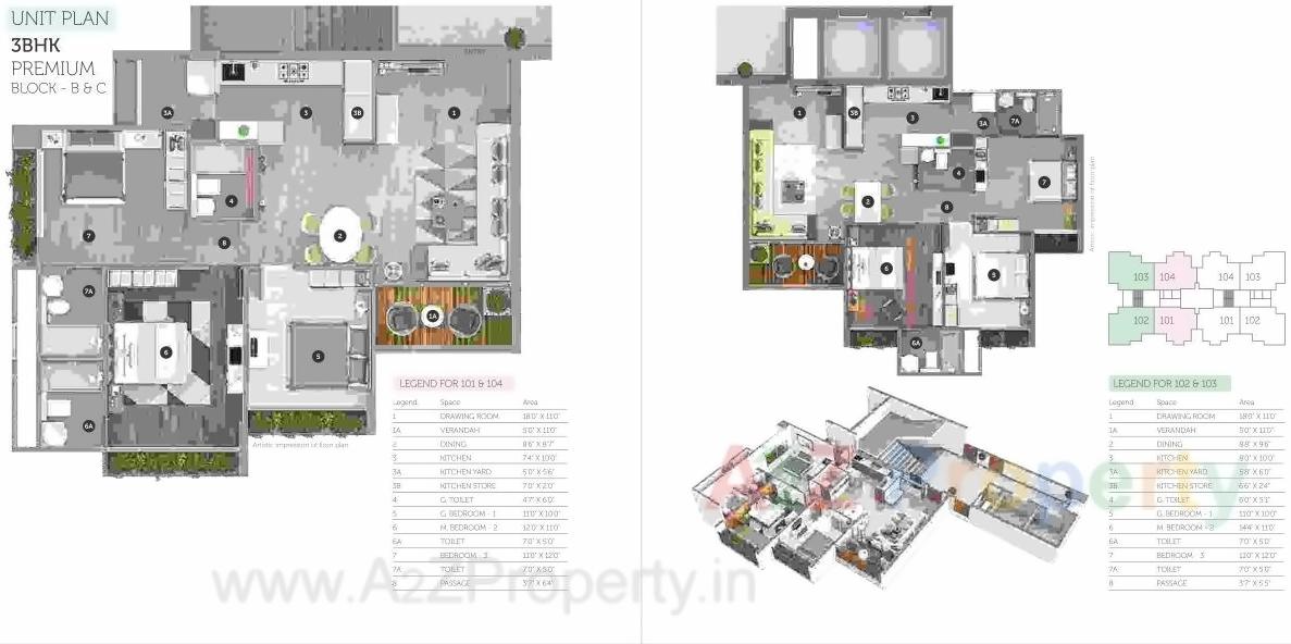 Layout of real estate project Westpark located at City, Ahmedabad, Gujarat