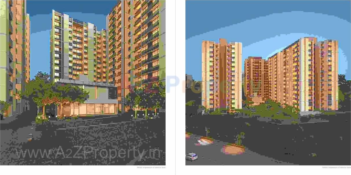 3D Elevation of real estate project Westpark located at City, Ahmedabad, Gujarat