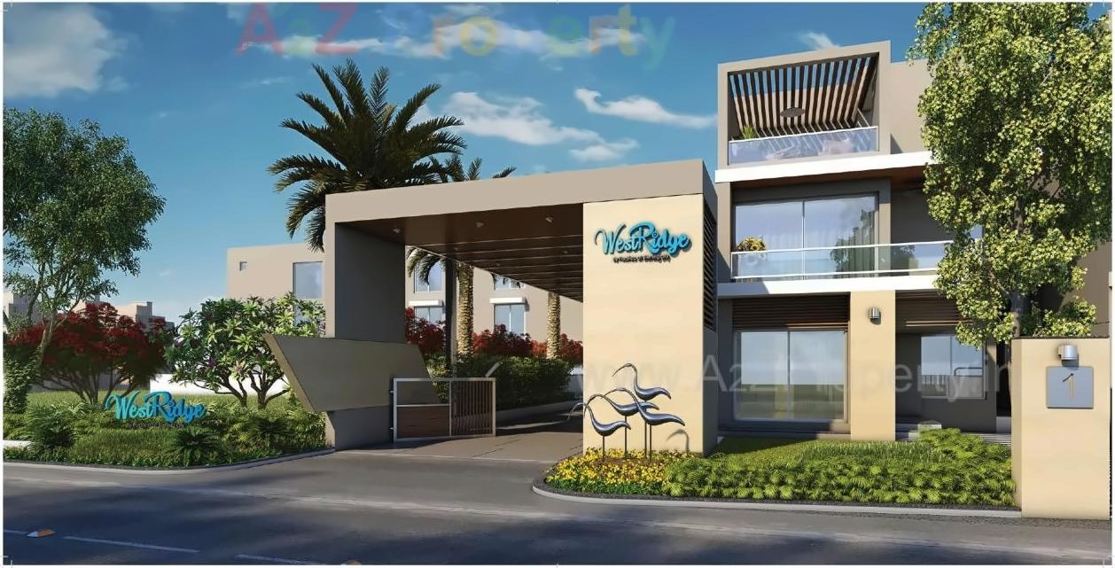 3D Elevation of real estate project Westridge located at Bopal, Ahmedabad, Gujarat