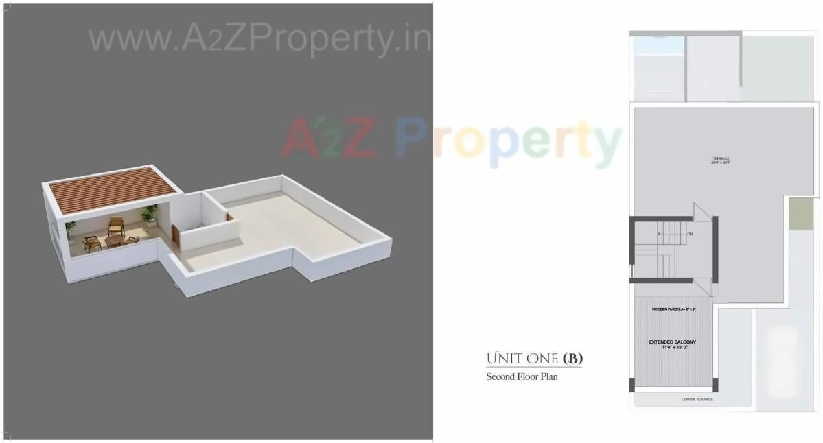 Layout of real estate project Westridge located at Bopal, Ahmedabad, Gujarat
