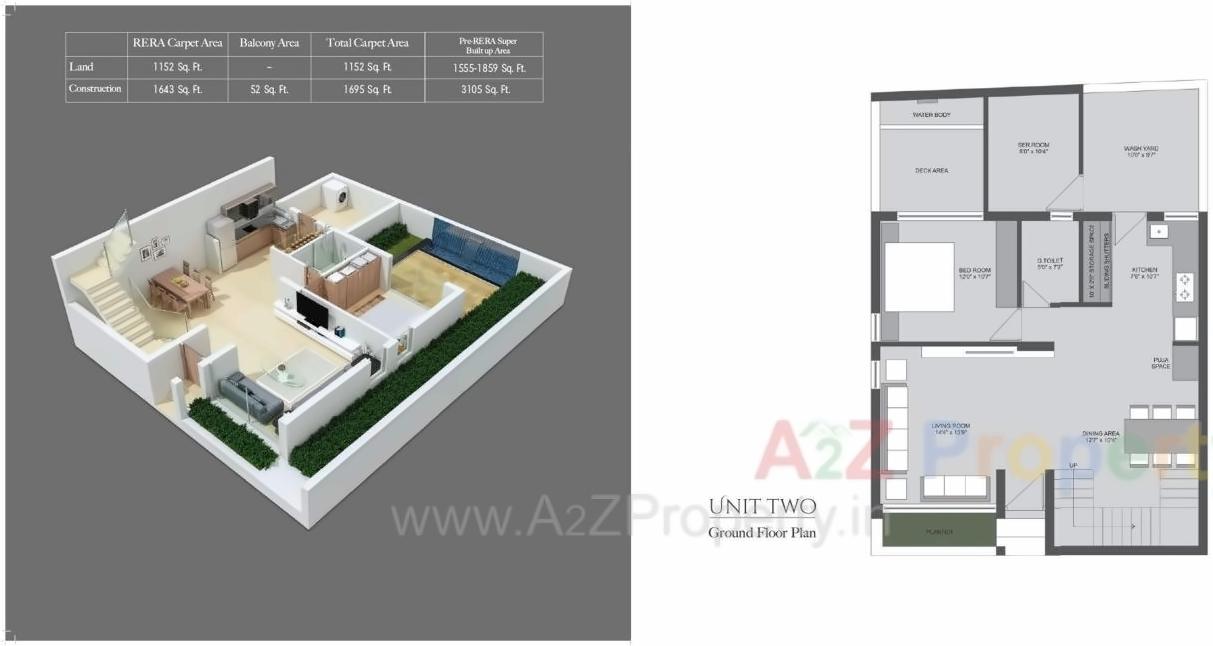 Layout of real estate project Westridge located at Bopal, Ahmedabad, Gujarat
