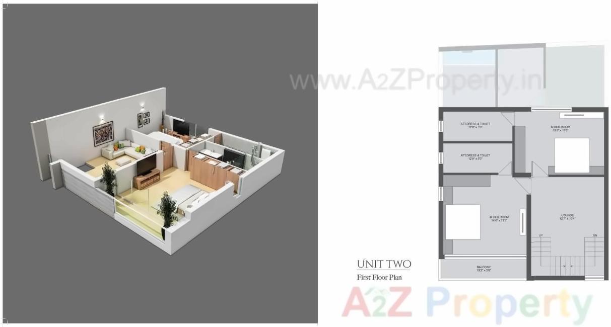 Layout of real estate project Westridge located at Bopal, Ahmedabad, Gujarat