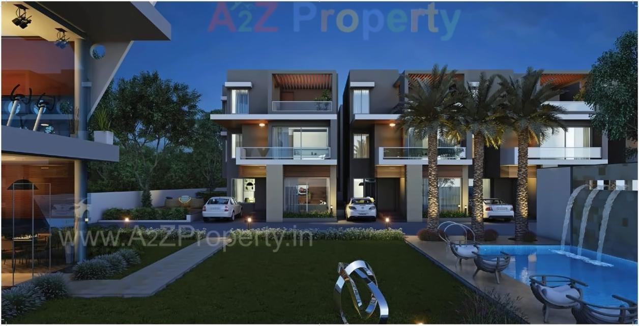 3D Elevation of real estate project Westridge located at Bopal, Ahmedabad, Gujarat