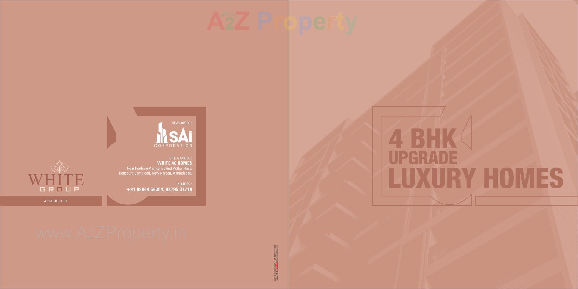  of real estate project White 46 Homes located at Naroda, Ahmedabad, Gujarat