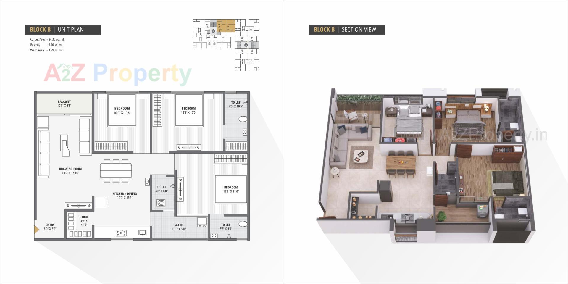 Layout of real estate project White Crest located at Hanspura, Ahmedabad, Gujarat