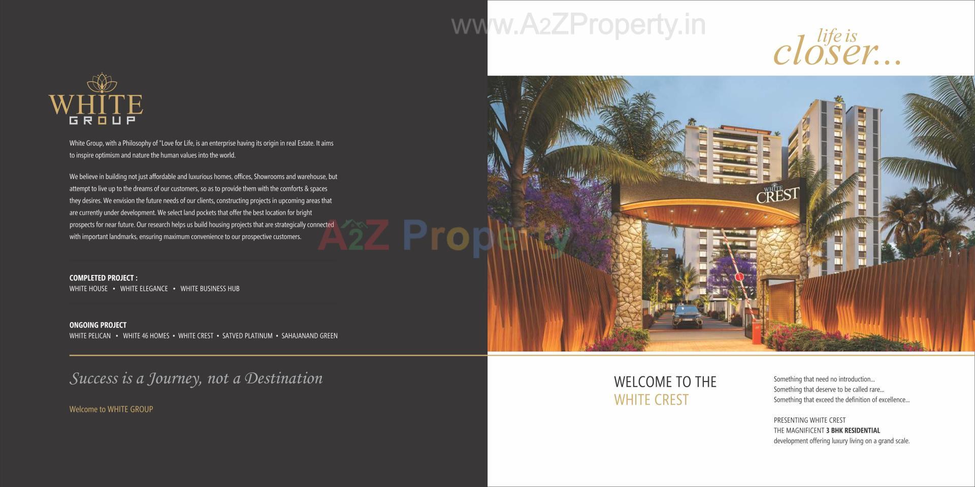  of real estate project White Crest located at Hanspura, Ahmedabad, Gujarat