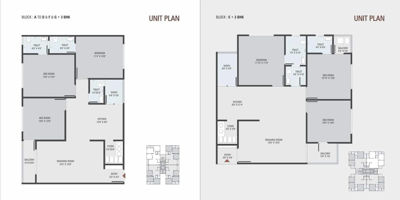Layout of real estate project White Elegance   White Business Hub located at Hanspura, Ahmedabad, Gujarat
