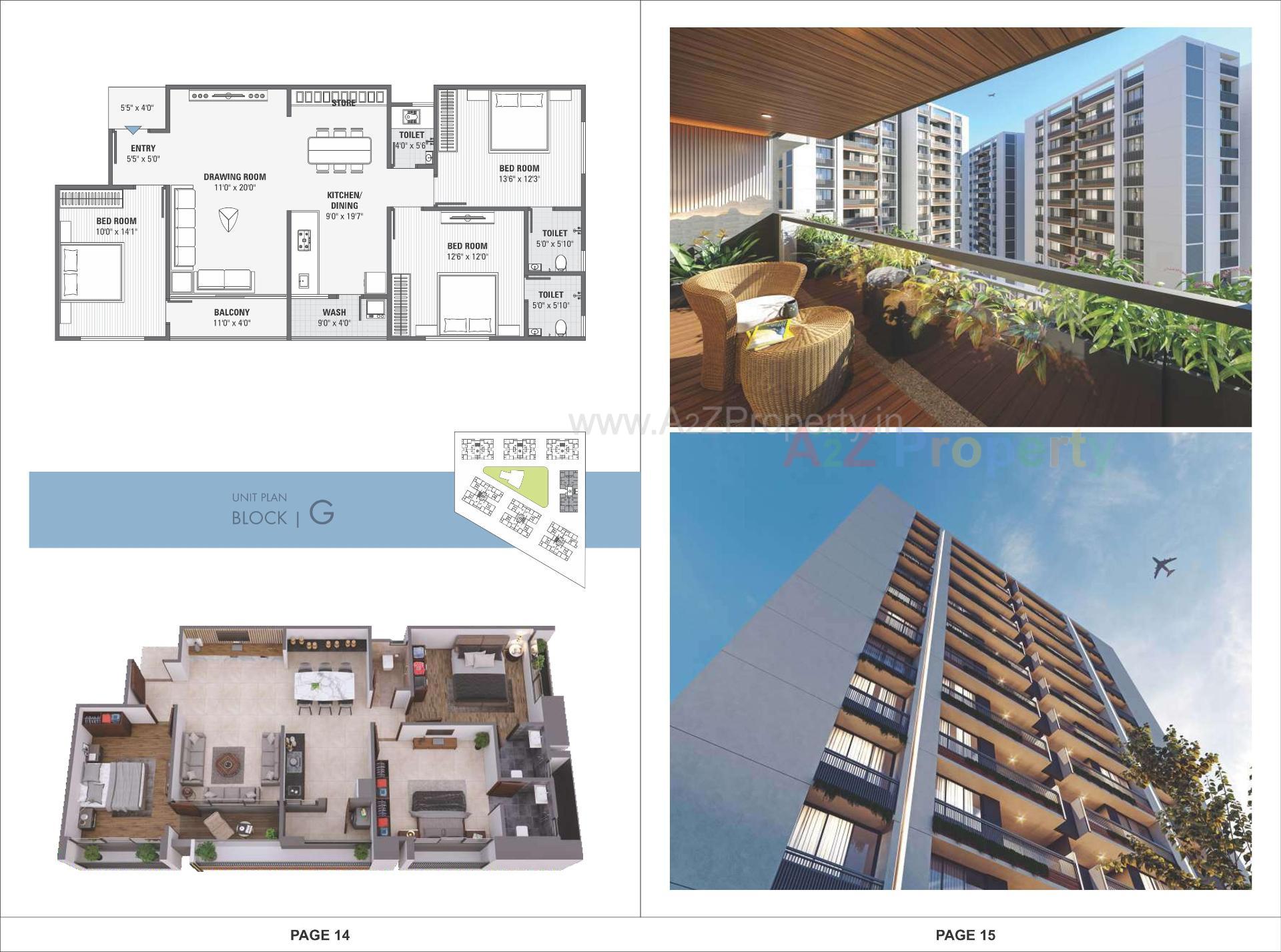 Layout of real estate project White Pelican located at Muthiya, Ahmedabad, Gujarat