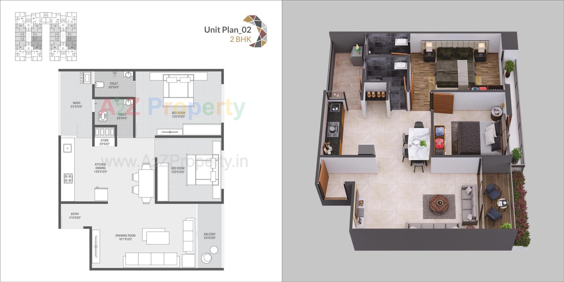 Layout of real estate project White Stone located at Ahmedabad, Ahmedabad, Gujarat