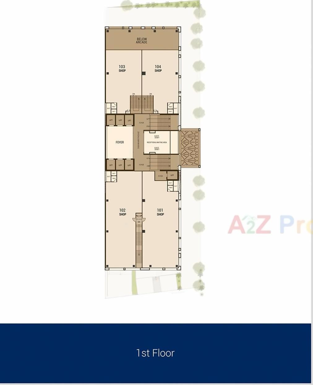 Layout of real estate project World Center located at Shekhpur, Ahmedabad, Gujarat