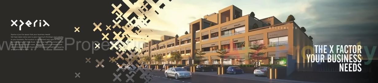 3D Elevation of real estate project Xperia   Sky Forest located at Sughad, Ahmedabad, Gujarat