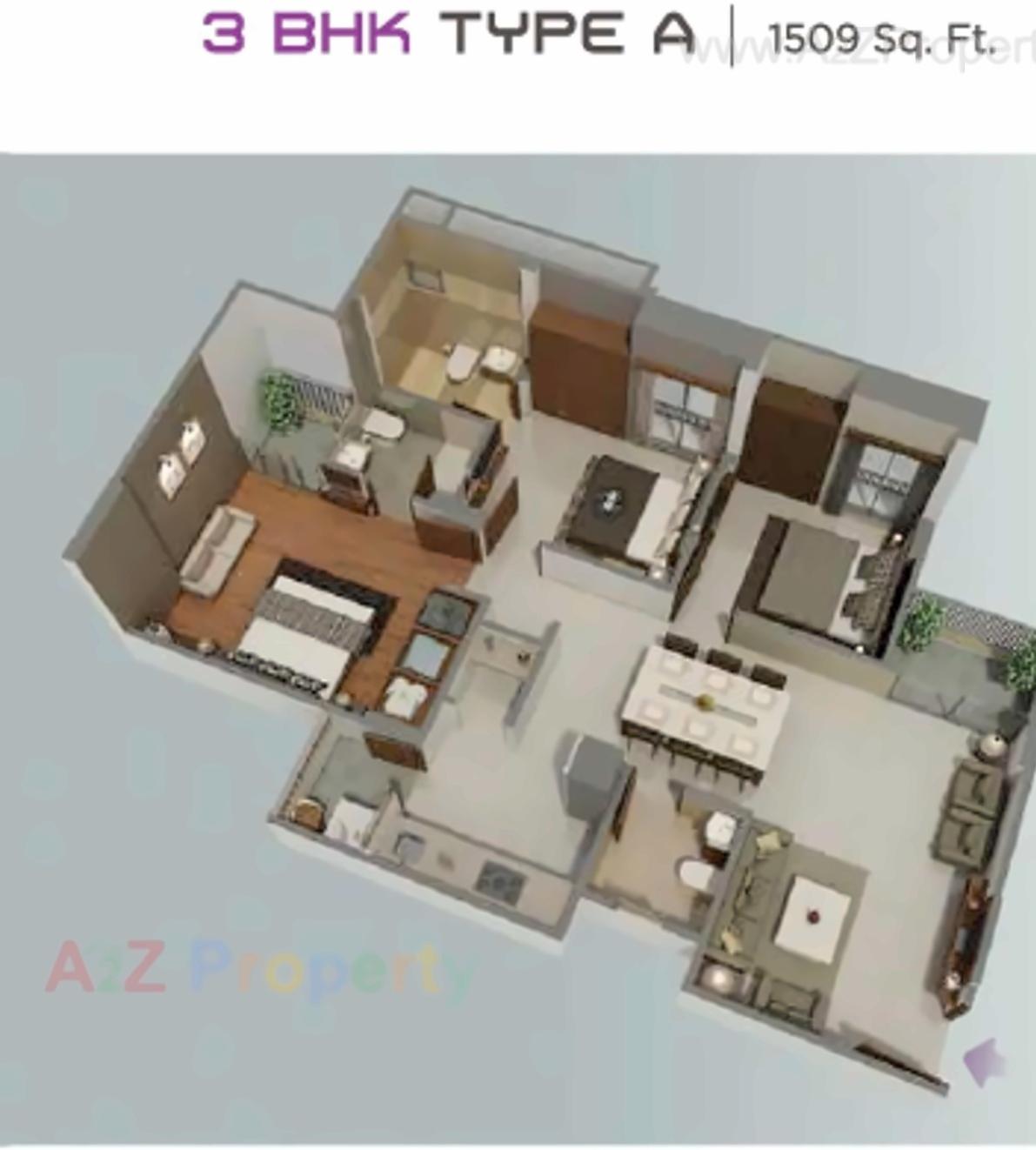 Layout of real estate project Yash Arian located at City, Ahmedabad, Gujarat