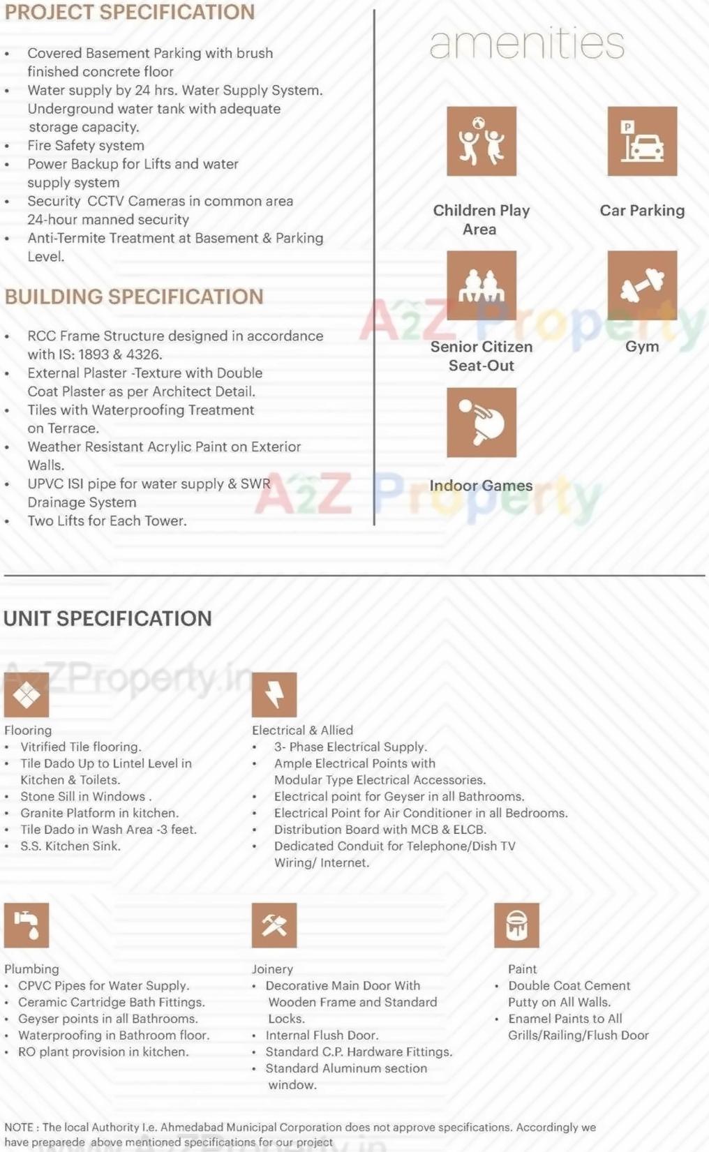 Project Specifications