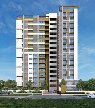 Elevation of real estate project Yashasvi Elegance located at Memnagar, Ahmedabad, Gujarat