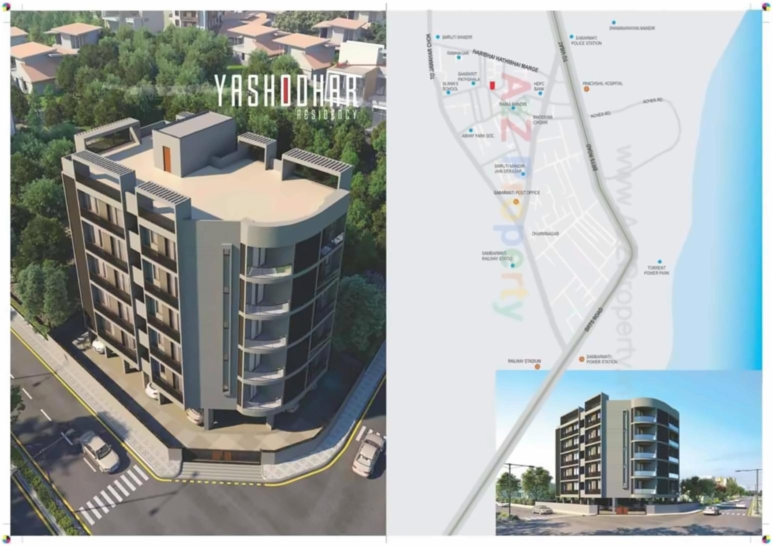  of real estate project Yashodhar Residency located at Sabarmati, Ahmedabad, Gujarat